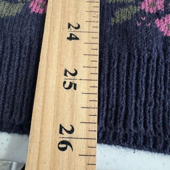 Northern Reflections Button Up Sweater Vest Vintage 90s Size Large Cotton Blend - Picture 10 of 11